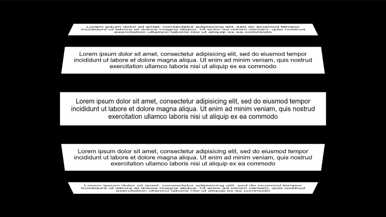 3D Text Scrolling Effect using CSS and Custom jQuery