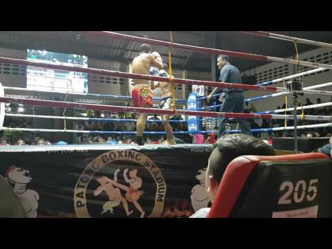 Adrián Calvo SUTAI MUAY THAI VS Lumpinee fighter Yimsiam