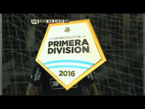 Campaña respondió. Sarmiento 0 - Independiente 0. Fecha 9. Primera División 2016