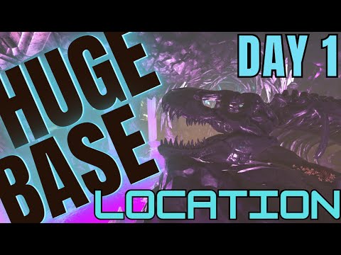 Day 1-Building The Biggest Base Location In ARK! Can We Hold It? ROAD TO ALPHA-ep.1-Ark PvP