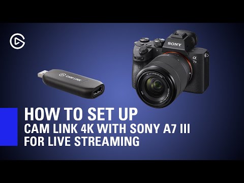 Elgato Cam Link 4K, DSL fotoaparato arba veiksmo kameros prijungimo kaip internetinė kamera adapteris video