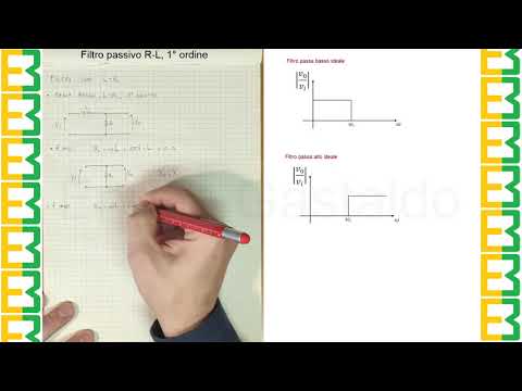 Lez.5  Filtri passivi L-R, 1° ordine