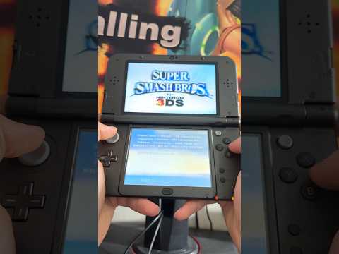 Super Smash Bros on the New 3DS Xl! #supersmashbros #3ds