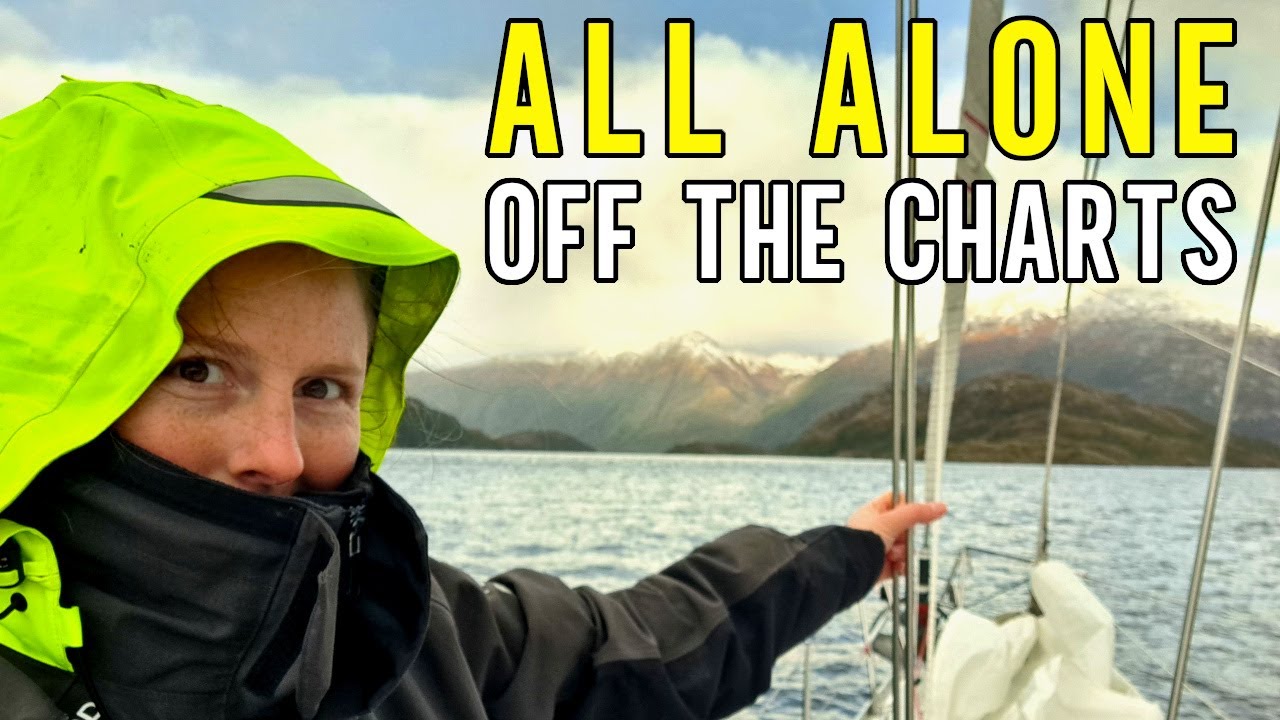 We Sailed Off The Charts To PUERTO NUTLAND + How To Shore Tie Your Sailboat in Patagonia [Ep. 123]