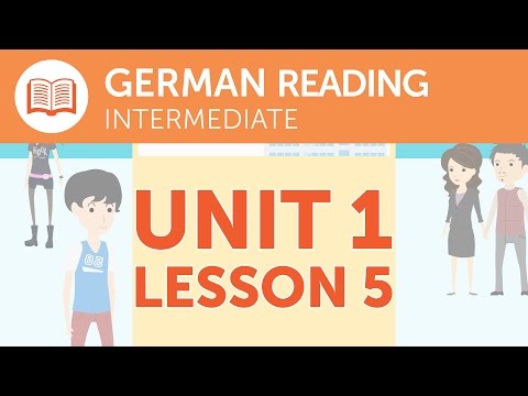 Intermediate German Reading - A Promotional German Leaflet