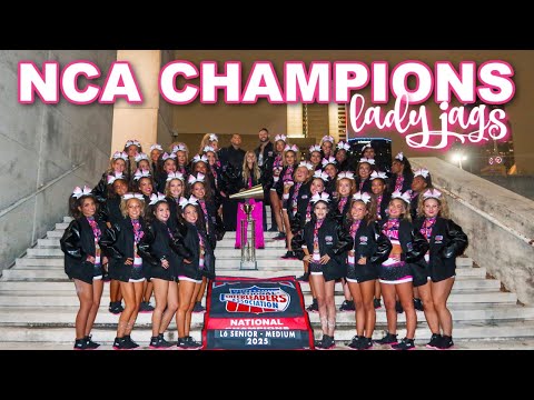 NCA VLOG 2025: lady jags *national champions*