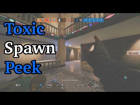 The Most TOXIC Spawn Peek Ever - Rainbow Six Siege