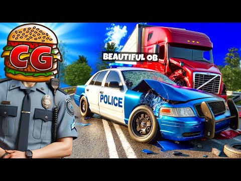 Police Chases with OB is a DISASTER in Police Simulator Highway Patrol!