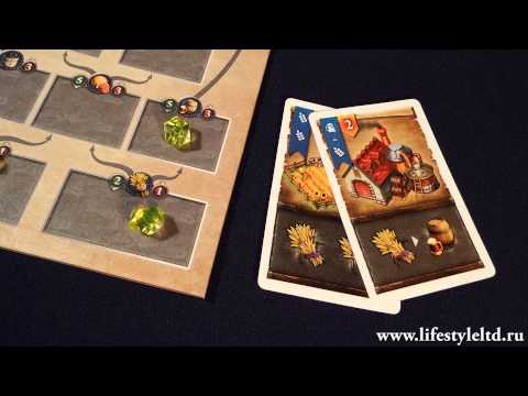 Artificium board game, video-review (eng)