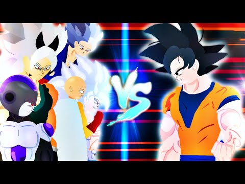 Goku VS Everybody (Reupload)