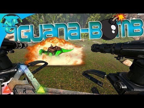 ARKs New Raiding Meta: The Iguana-Bomb! You Won't Believe It! ARK: Survival Evolved Ragnarok PVP E13