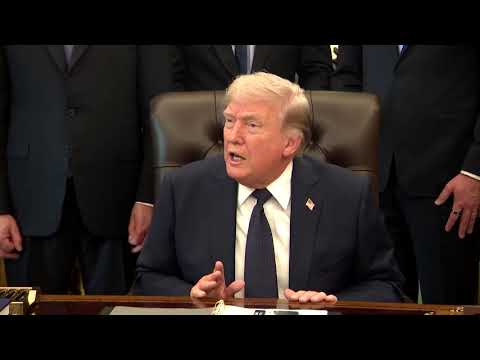 Video Thumbnail: Reporter asks Trump about nuclear weapon use against Iran