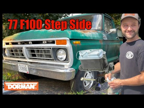 Brake Master Cylinder Replacement: F100 Stepside