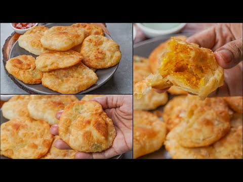 Egg Nashta Recipe | Crispy Egg Kachori Recipe | Egg Puri Snacks | Egg Stuffings Snacks Recipe