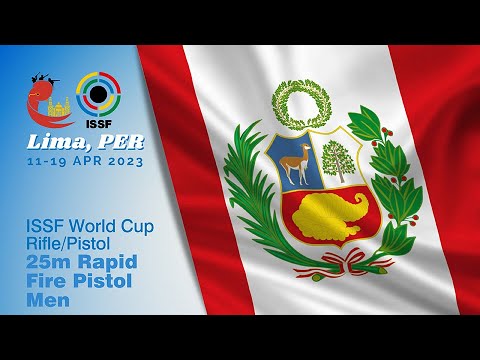 25m Rapid Fire Pistol Men Finals - 2023 Lima (PER) - ISSF World Cup Rifle/Pistol