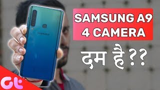 Samsung Galaxy A9 (2018) Review After 14 Days. Is it Quad Camera Magic? | GT Hindi