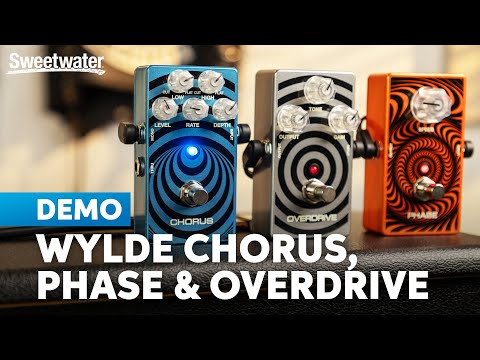 Демонстрация педалей эффектов MXR Wylde Audio