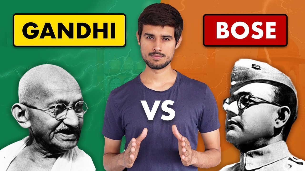 Netaji Bose vs Gandhi | The Left & Right Wing of Congress Party | Dhruv Rathee