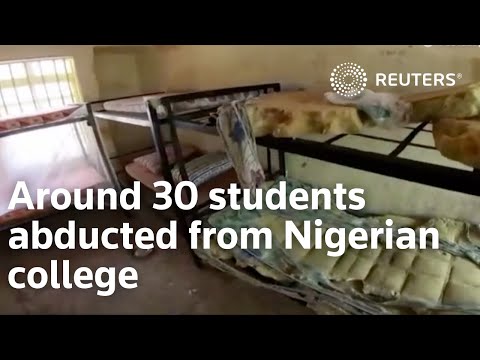 Around 30 students abducted from Nigerian college