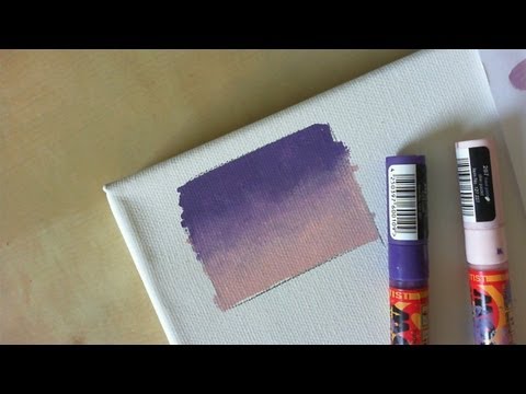 comment colorier avec des posca