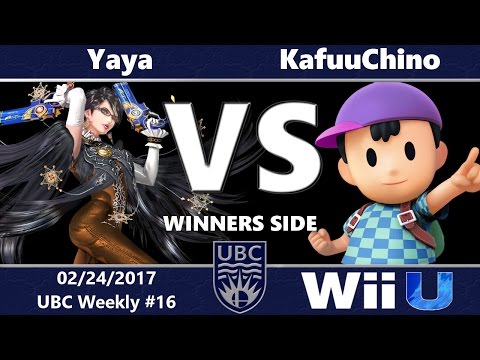 UBC #16: WR2 - Yaya (Bayonetta) vs KafuuChino (Ness)