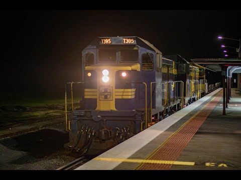 VR T's on SSR rail train plus Triple XR's on 9154 Charlton Grain- 13/7/23