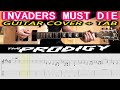 THE PRODIGY Invaders Must Die GUITAR COVER TAB | Lesson | Tutorial