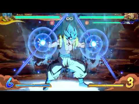 Gogeta Blue Has A Level 7 Now DBFZ Patch 1.33