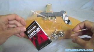 Video thumbnail for Como Instalar Straplocks un cierre de seguridad en tu Guitarra - Dunlop Straplock Dual Design Correa by guitarraviva