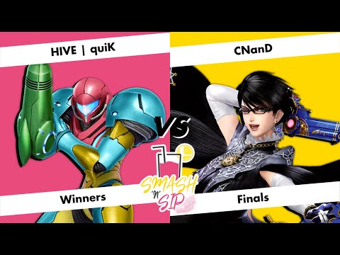 Smash'n'Sip Refill #35 - Winners Final - HIVE | quiK (Samus) vs. CNanD (Bayonetta)