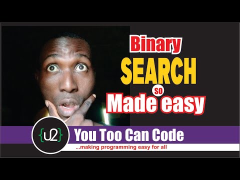 Binary search algorithm tutorial