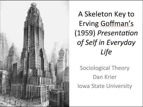 Sociological Theory: Skeleton Key 2 to Goffman's Presentation of Self in Everyday Life, © Dan Krier