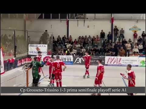 Hockey su pista  - Cp Grosseto-Trissino 1-3 prima semifinale playoff serie A1