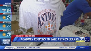 Academy reopens to sell Astros World Series shirt - Sharron Melton
