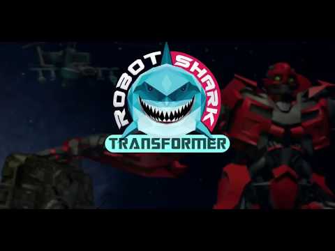 Robots Shark Transformation Hunter War 3D