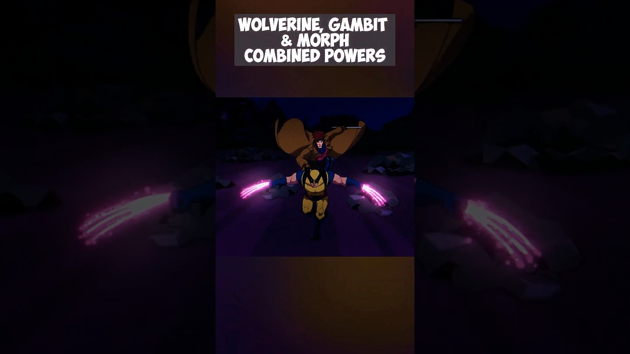 Wolverine, Gambit, Morph Combined Powers… #xmen97 #xmen #marvel #wolverine #gambit #marvelcomics