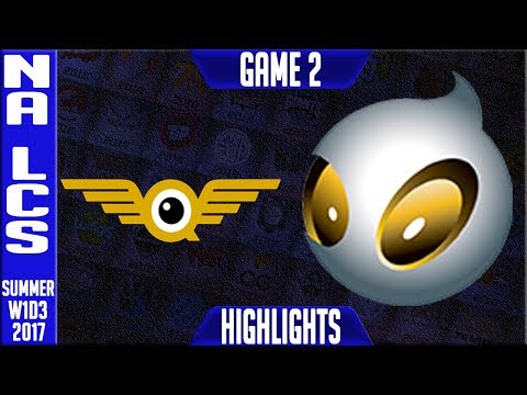 FlyQuest vs Dignitas Highlights Game 2 | NA LCS W1D3 Summer 2017 | FLY vs DIG G2