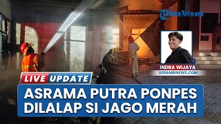 Asrama Putra Pesantren Babul Magfirah di Aceh Besar Dilalap si Jago Merah