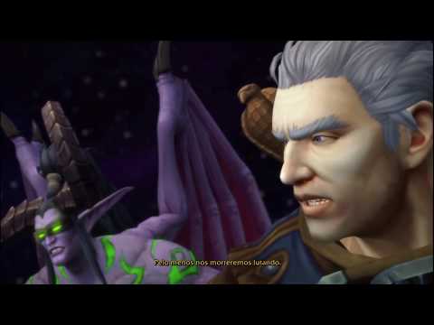 Kil'Jaeden Defeat Cinematic PT/BR - Tumba de Sargeras 7.2.5 - WoW Legion