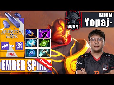 [RAMPAGE] NAVI vs BOOM ESPORTS | YOPAJ IMBA EMBER SPIRIT | PGL ARLINGTON MAJOR 2022 Dota 2 Highlight