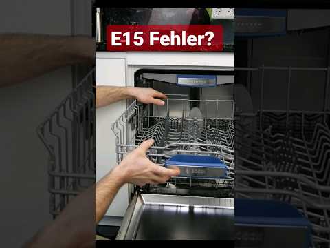 Geschirrspüler Fehler E15, F15, E3100, E31-00 #short #Geschirrspüler #Spülmaschine