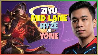Ziyu Ryze : His CLEAN Mechanics WRECKING Master Elo - Engsub