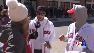 Red Sox fans fill Fenway Park for Opening Day