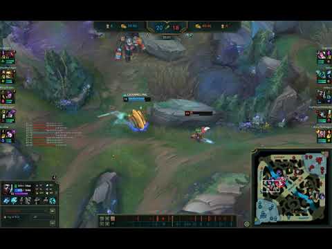 Ekko Escape using Phase Rush, Everfrost and Cosmic Drive