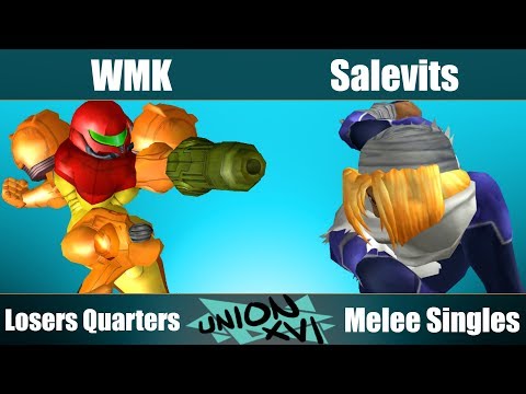 UnionXVI - WMK (Samus) Vs. Salevits (Sheik) - Losers Quarters - Melee