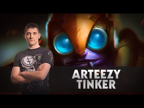 Arteezy Tinker - Gameplay Dota 2