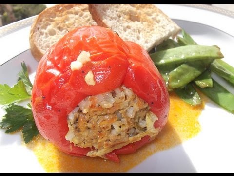 STUFFED PEPPERS RECIPE - easy to follow