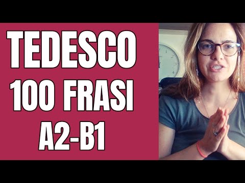 TEDESCO - A2-B1 - PROVA A RIPETERE LE FRASI DOPO DI ME SENZA GUARDARE LO SCHERMO