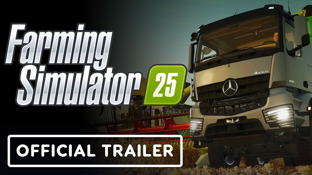 Farming Simulator 25 - Official Mercedes-Benz Trucks Pack Launch Trailer