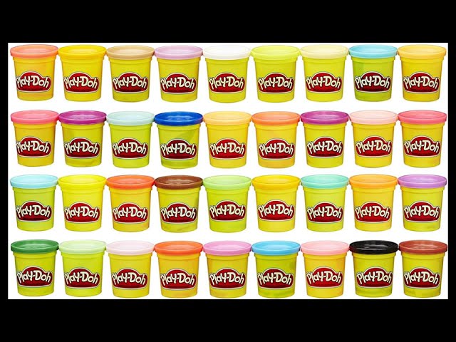Vídeo relacionado con Hasbro Play-Doh, Pack de 12 Mini- Regalos, Botes de Plastilina Personalizables, Juguetes de Arte para Fiestas, Kits Creativos para Niños y Niñas a Partir de 2 Años, Regalo de Manualidades